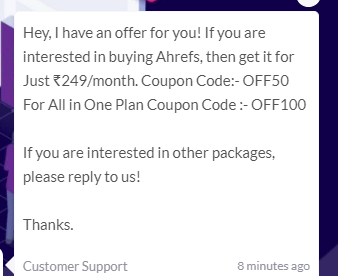 Ahrefs coupon code